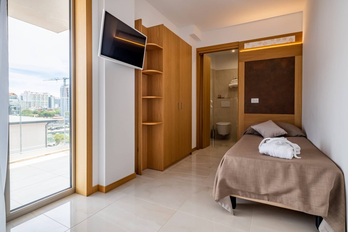 Deluxe Einzelzimmer Balkon mit Blick