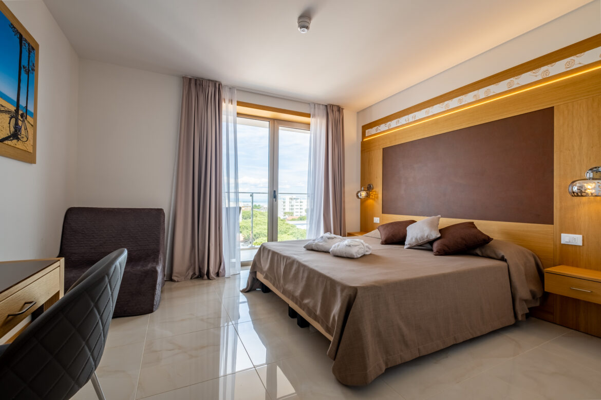 Deluxe Doppelzimmer Balkon mit blick